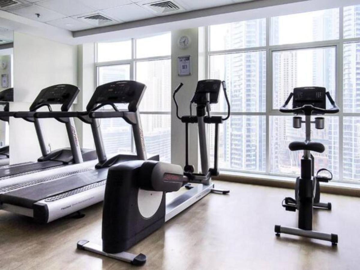 Relaxing 2Br Haven In Dubai Marina Perfect Location & Amenities Apartment Luaran gambar